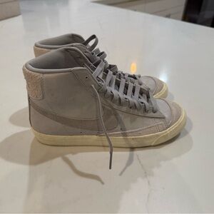 Nike Gray High-Top Sneakers